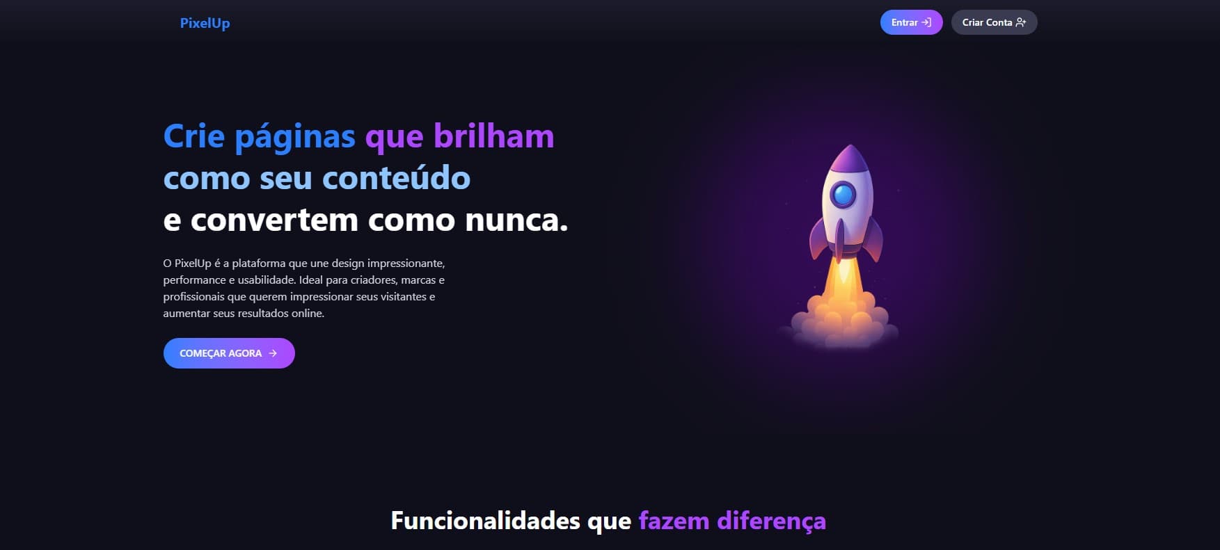 Landing Page Pixel Up