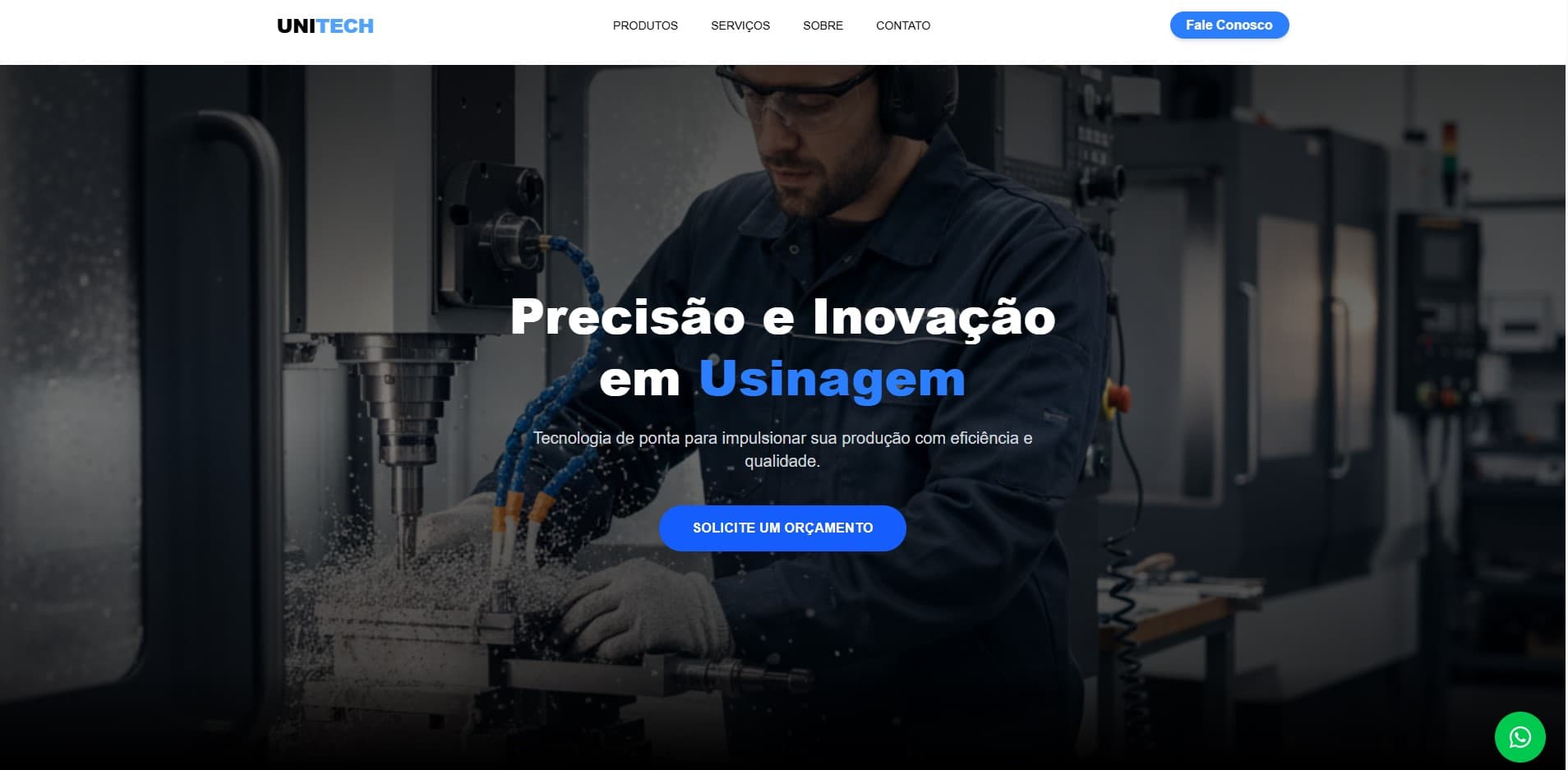 UniTech Solutions - Site para Empresa